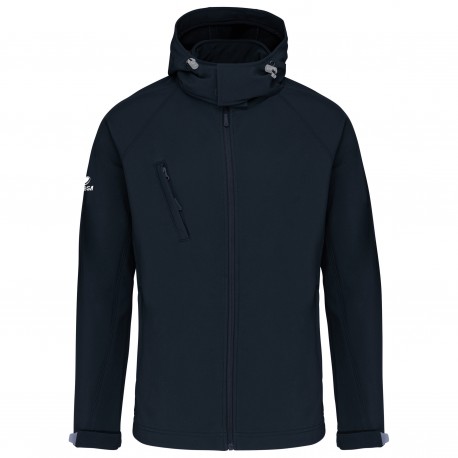 Veste Softshell à capuche NEWPORT Noir