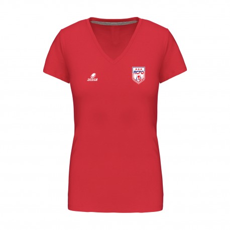 Tee-shirt BRISTOL Femme col V ASCPB RUGBY