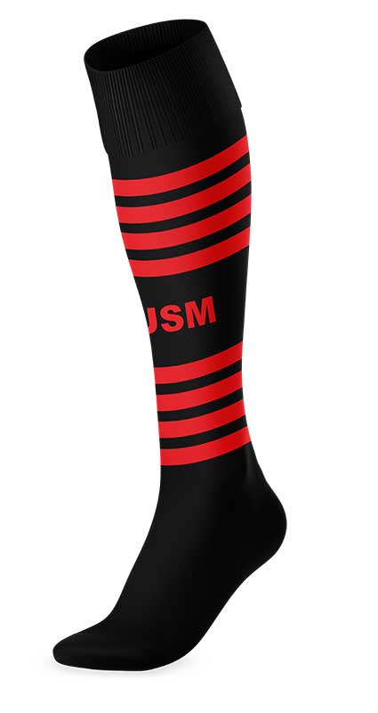 Chaussettes de rugby JI-TECH personnalisées