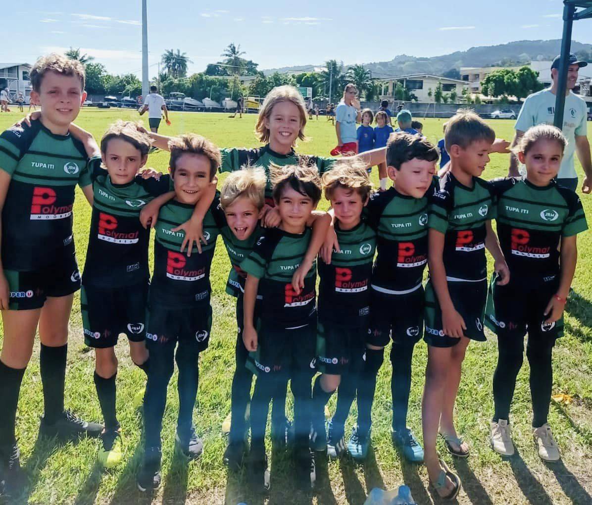 Maillot moulant NEAR BODY JEUNESSE RUGBY MOOREA
